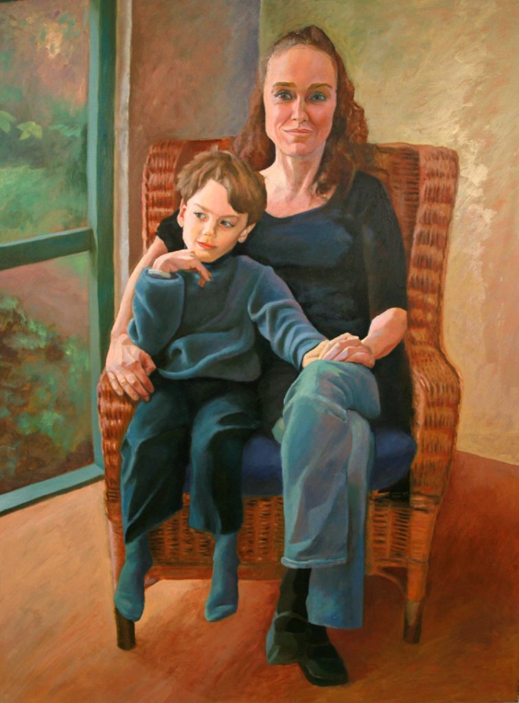 Alexander och Agneta Geijer 150x100 cm